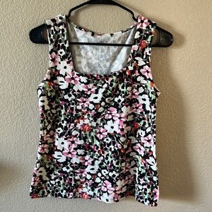 Floral tank top